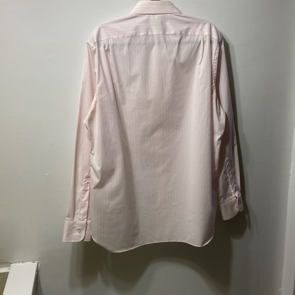 J.CREW,MEN,LIGHT PINK,PIN STRIPE,LONG SLEEVE,LUDLOW,DRESS SHIRT. SIZE-16 1/2, 35 - Picture 2 of 11